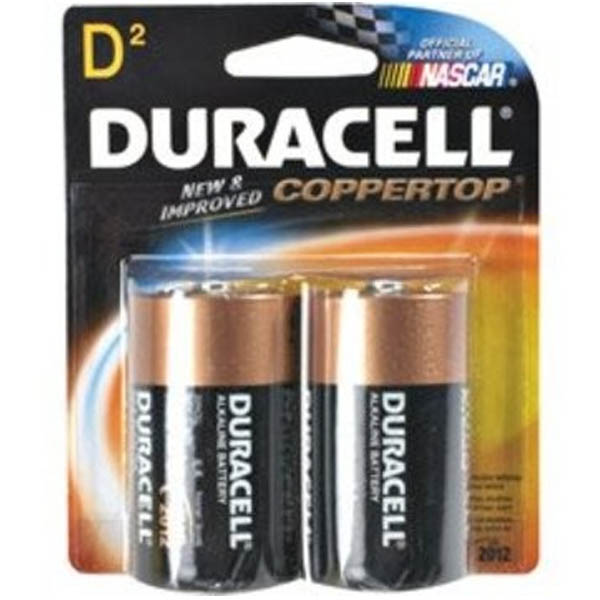 Duracell D Batteries 2 PK
